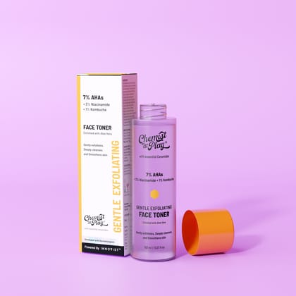 Glycolic Acid Face Toner for Gentle Exfoliation & Skin Hydration