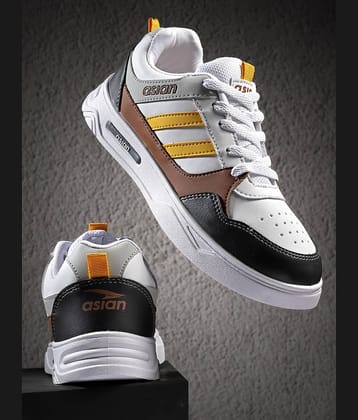 ASIAN BOSTON-02-BIG White Men's Sneakers