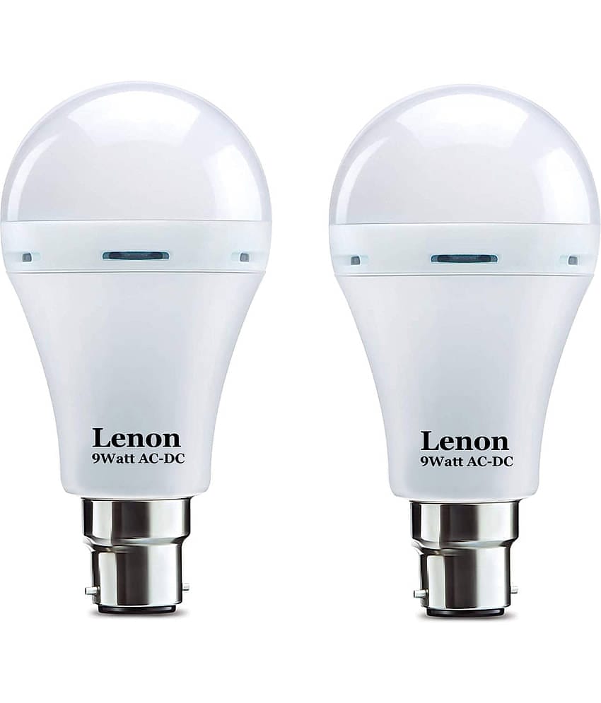 Lenon 9W White Emergency Light ( Pack of 2 )
