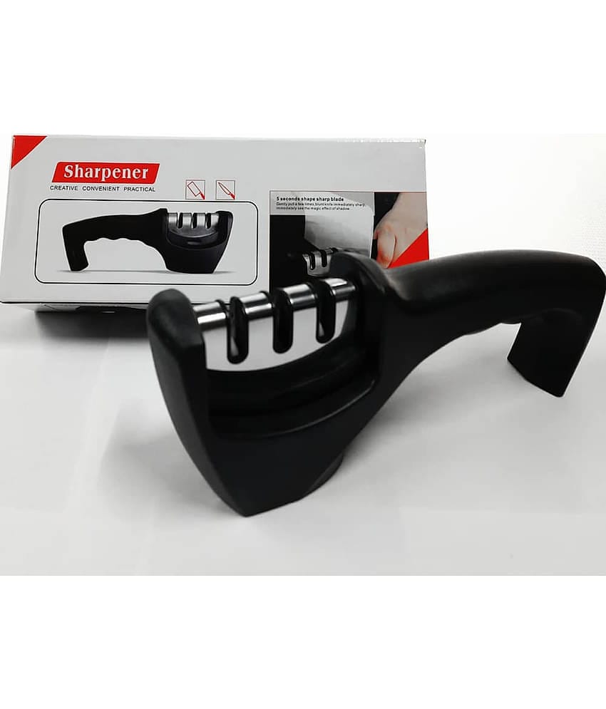 GEEO Multicolor Tool Steel Knife Sharpner Blade Length 5 cm ( Pack of 1 )