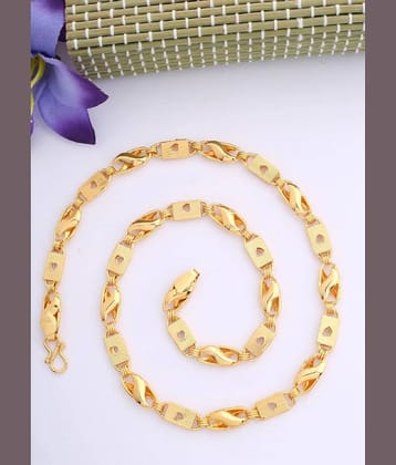 Charms Gold Plated Chain ( Set of 1 )