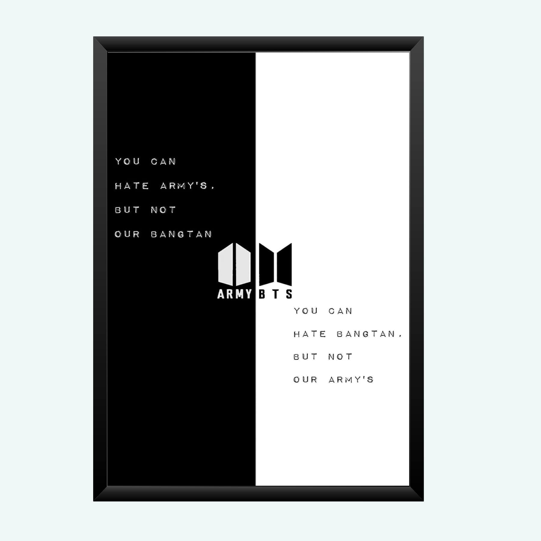 Nokkes Bts Army Bangtan Boy V suga J-Hope Jungkook Jin Jimin Rm 8X12 Inch Size Photo Frame Photo Home Office_bts2_73