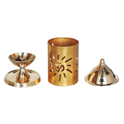Brass & Iron Om Deepak (ZMAS540 B)