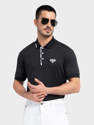 Heavy Black Classic AH Polo Heavy Black Classic AH Polo
