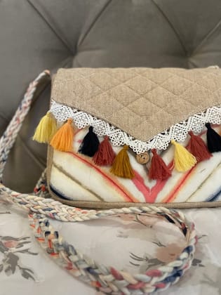 KRI India Ombrรฉ KRฤช Sling | 7.5x10.5 inches | Wash & Care | 100% Cotton | Handcrafted in India. 100% organic & natural. KRI India Ombrรฉ KRฤช Sling | 7.5x10.5 inches | Wash & Care | 100% Cotton | Handcrafted in India. 100% organic & natural.