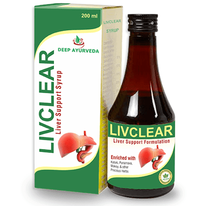Livclear Herbal Syrup - Supports Liver Health, Detoxification & Digestion