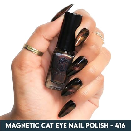 3D MAGNETIC CAT EYE NAIL POLISH-Gold to Green