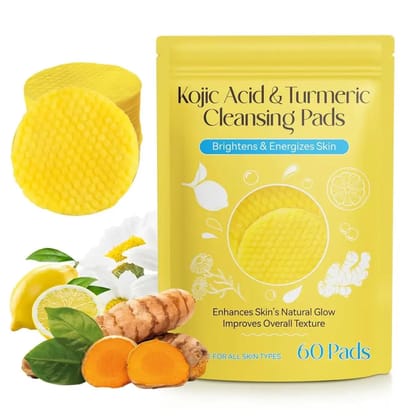 Deep Cleanse Turmeric Kojic Acid Cleansing Pads (20 Pcs)