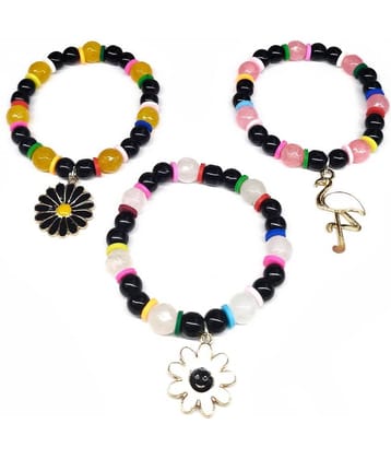 DAIVYA WELLNESS - Multicolor Bracelet ( Pack of 3 )