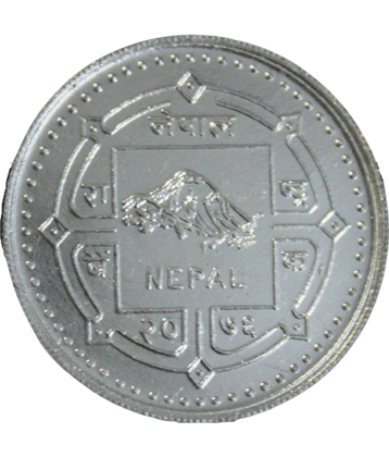 2500 Rupees - "550th Birth Anniversary of Guru Nanak Dev Ji" Nepal Non-Circulating Commemorative Issue Rare Coin