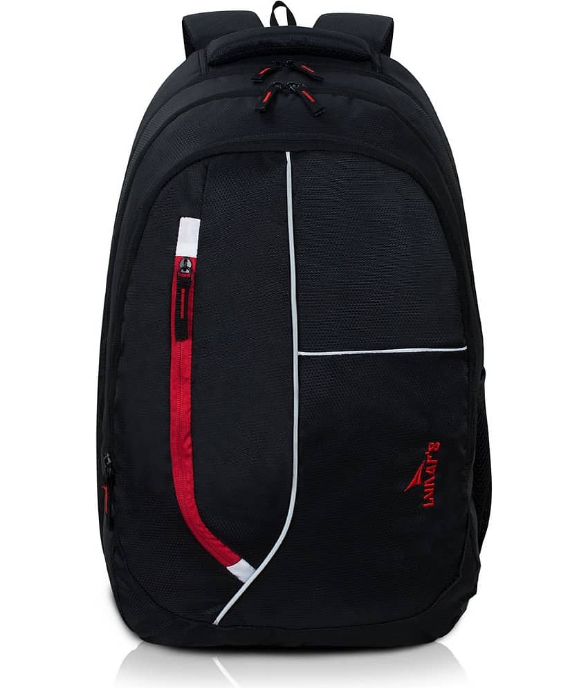 Lunar's 35 Ltrs Black Backpack bags