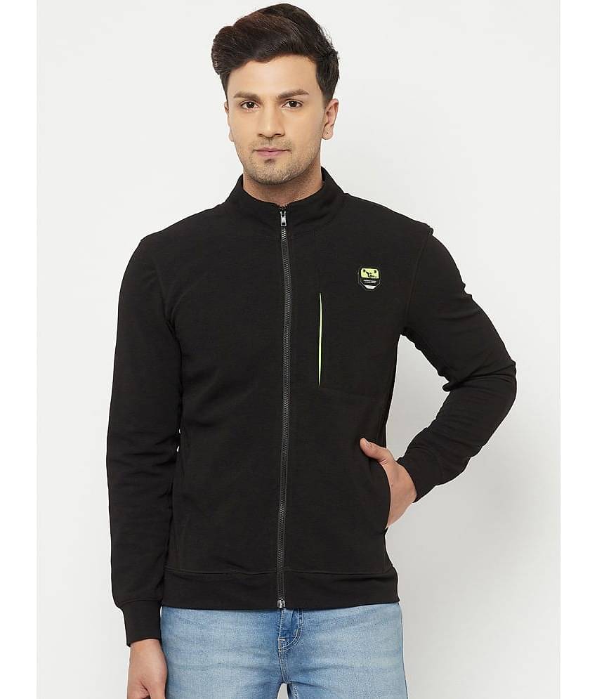 Glito Black Casual Jacket