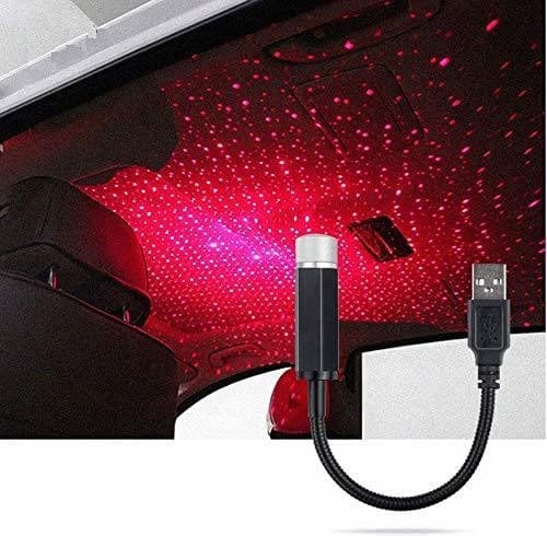 Nivdeep Enterprise USB CAR/HOME STAR LIGHT Car Fancy Lights (Black)