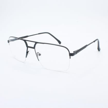 Lensoz Elite X Luxe Half Rim Rectangle 2 - Medium - Black