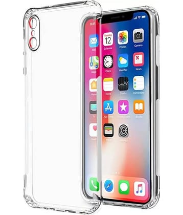 VAKIBO Plain Cases Compatible For Silicon Apple iPhone X ( Pack of 1 )