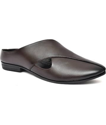 Biggie Brown Men's Mule