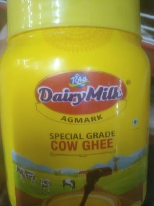 Dairy milk Agmark Special grade Cow ghee 