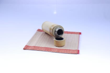 Bamboo Steel Water Bottle - 1L