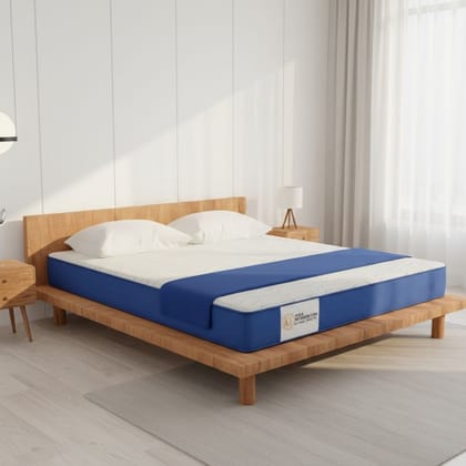 Apkainterior King Size Orthopedic Mattress (72X72X6 Inch), Medium-Firm Feel, Painrelease Technology & Spine Support