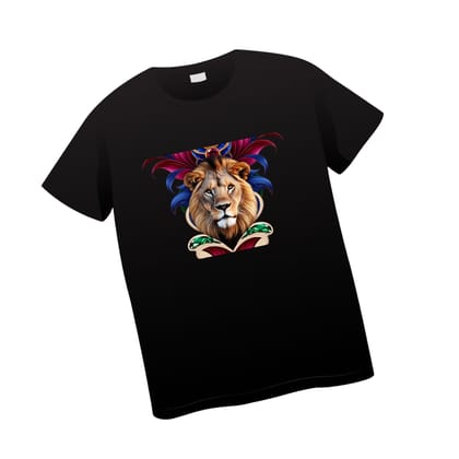 Trishoolin SSHAYU Printed T-Shirt | Design 10196MB | Regular Fit | Crew Neck / Round Neck Half Sleeve | Pack of 1