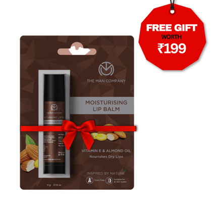 Moisturising Lip Balm | Vitamin E & Almond Oil Moisturising Lip Balm | Vitamin E & Almond Oil - Pack of 3