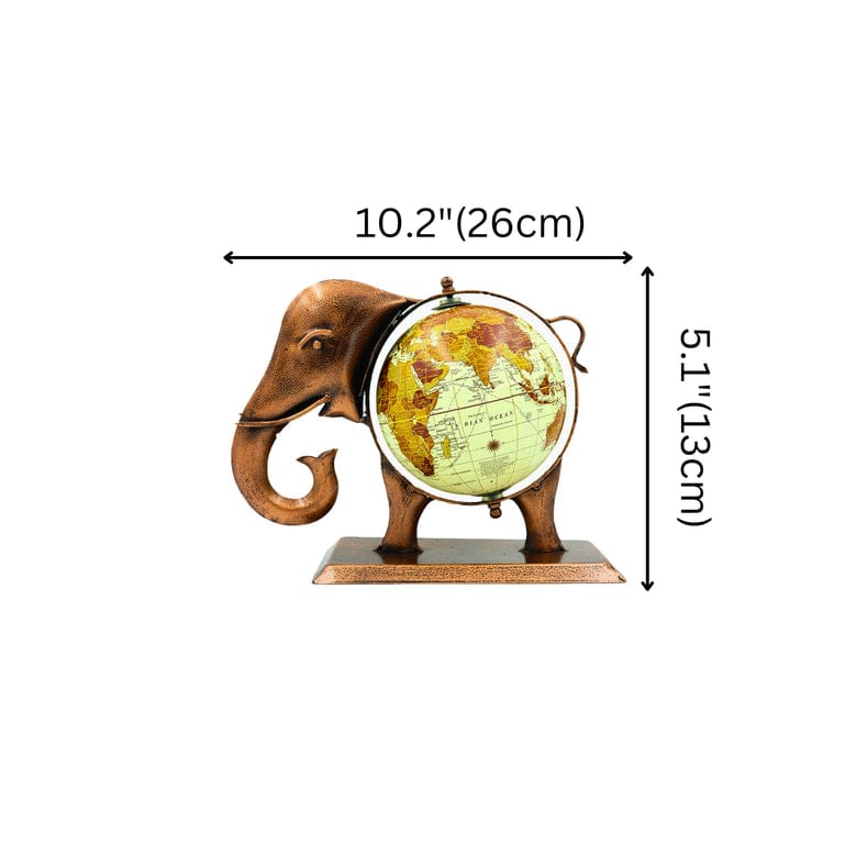 Elephant Globe Showpiece