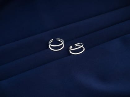Ear Clip Cuff Wrap Earrings(Silver)