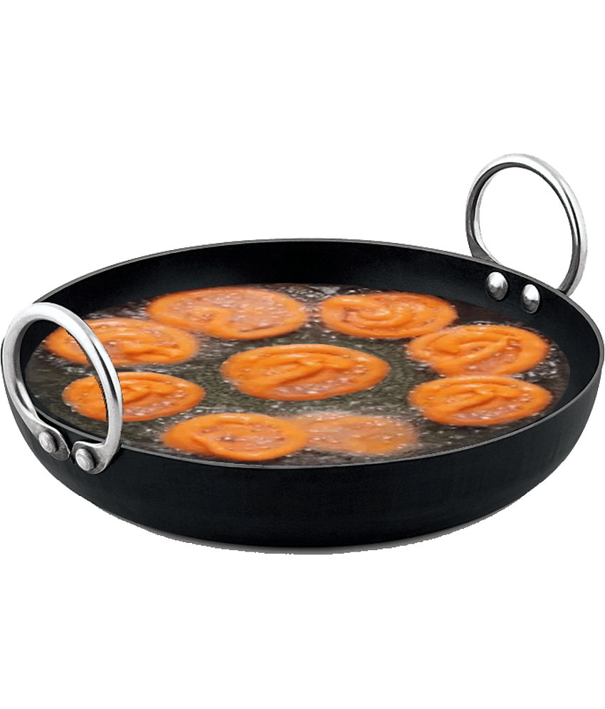 Veer - Iron Shallow Kadhai 2 mm ( 0.75 ) L