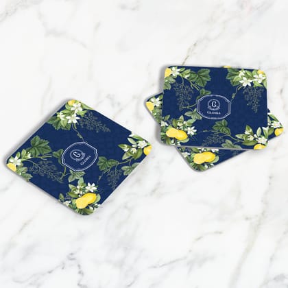 Lemon Grove  Coasters-Navy