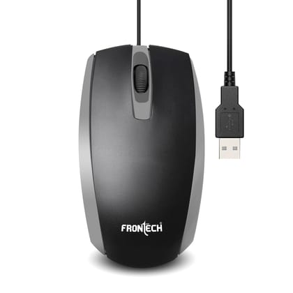 Wired Optical Mouse 1000 DPI (MS-0046)-Gray
