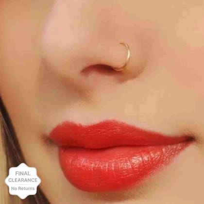 Golden Nose Ring - Single Piece