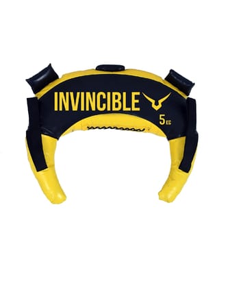 Invincible Bulgarian Bag-Black_Yellow_5 KG