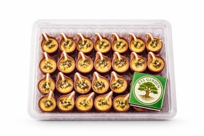 Ghee Diya Mixed with Sesame Seeds (33 Pcs) of 3 ML each to Removes Negative Energy with Match Box | Ready to Use Diya | EYA Garden