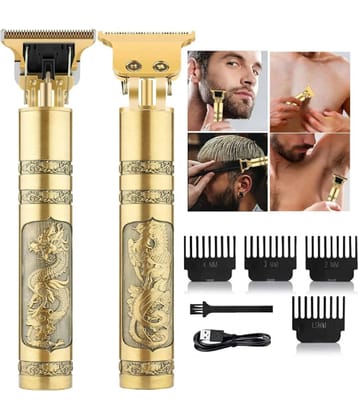 Gatih Hair Trimmer Gold Cordless Beard Trimmer With 120 minutes Runtime