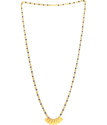 JIPPA - Golden Mangalsutra ( Pack of 1 )