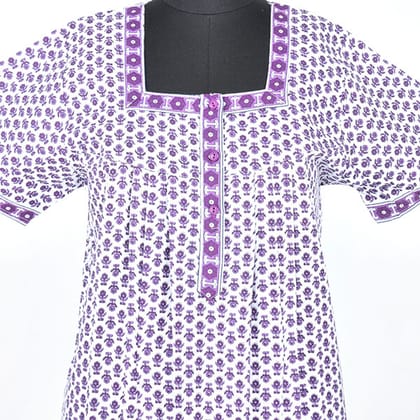 Relax Cotton Nighty Feeding (Size L)