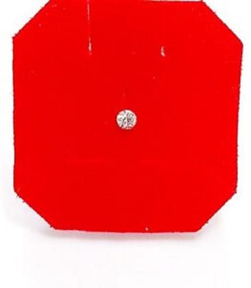 Beautiful Silver Wedding Ad Nose Pin