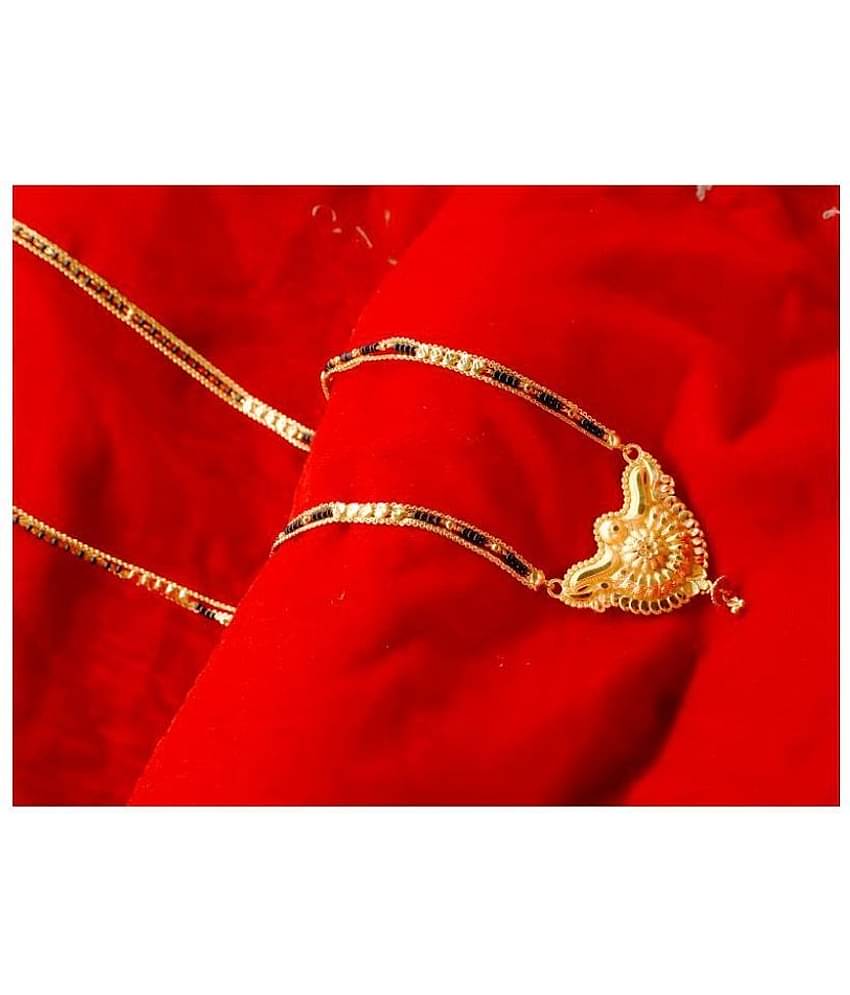 Shankhraj Mall Gold Plated Letest & Designer Mangalsutra For Women-100204