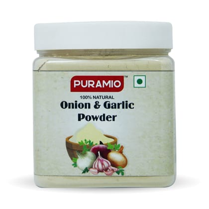 Puramio Onion & Garlic Powder, 250 gm Puramio Onion & Garlic Powder, 250 gm