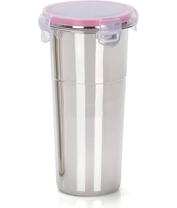 Dynore Steel Glasses 600 ml ( Pack of 1 )