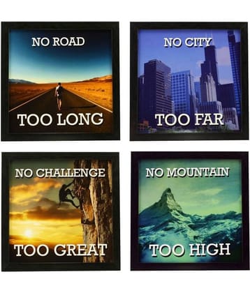 Indianara Synthetic Painting With Frame