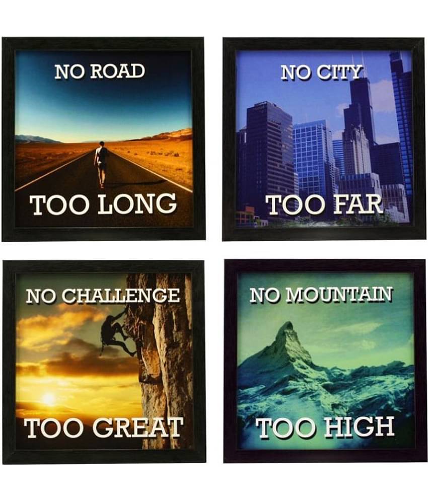 Indianara Synthetic Painting With Frame