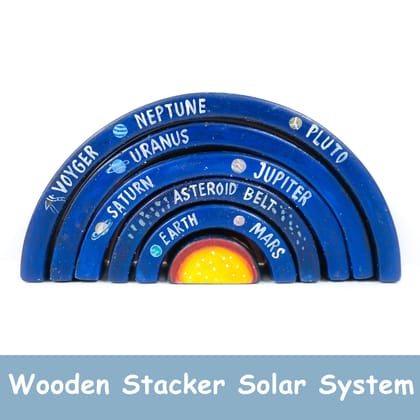 Wooden Stacker Toys – Solar System