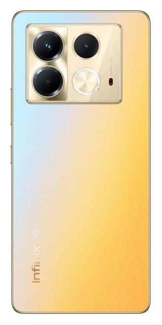 Infinix Note 40 5G X6852 Smart Phone- Titan Gold (256 GB) (8 GB RAM), 6.78-inch AMOLED display
