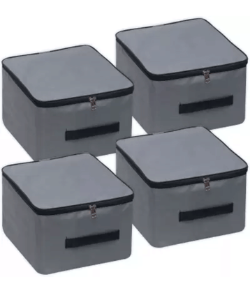 SH NASIMA Closet Organizers ( Pack of 4 )