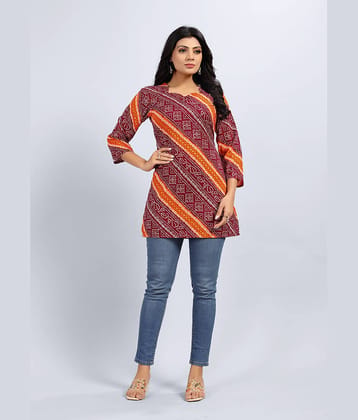 Rayon Short Kurti For Women (Pack of 1)