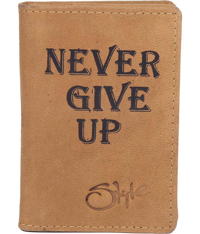 STYLE SHOES Leather Card Holder ( Pack 1 )