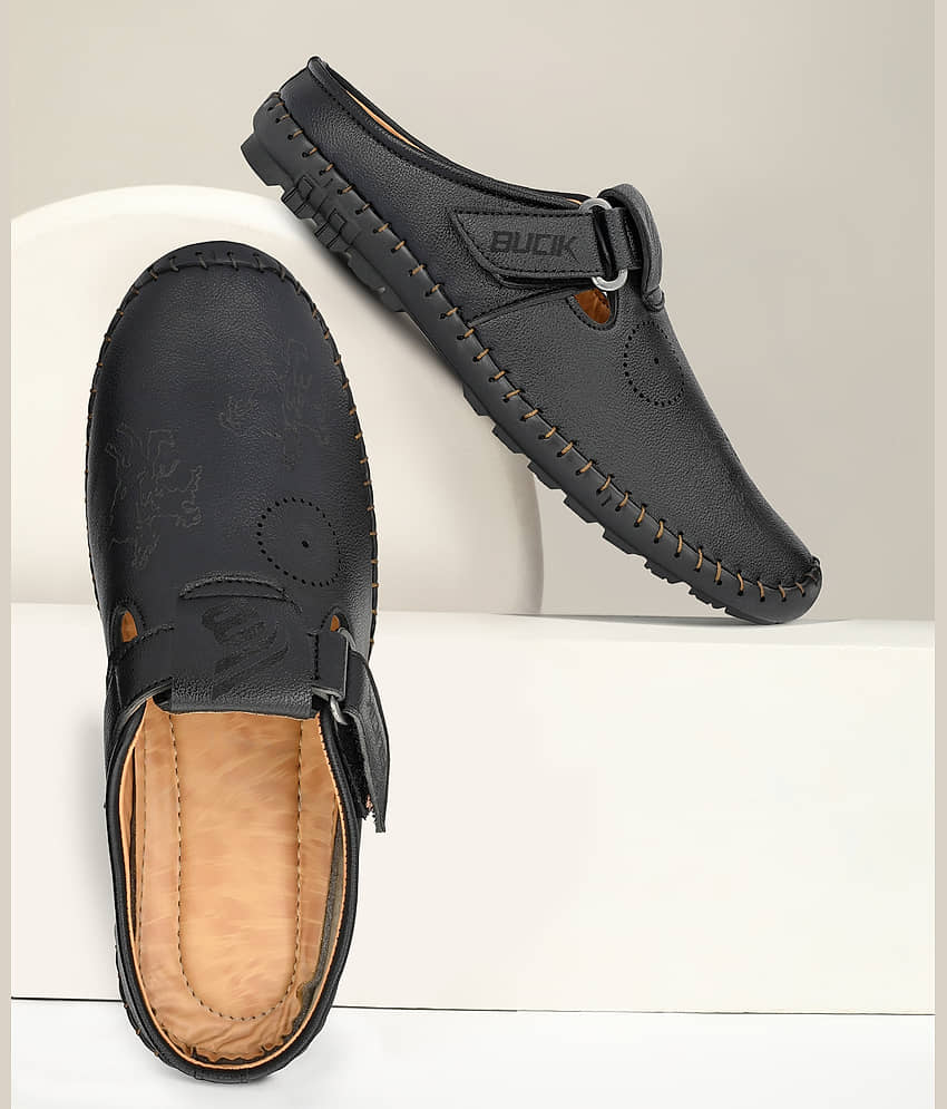 Bucik - Black Men's Sandals