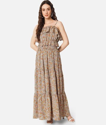 ALL WAYS YOU Women's Crepe Crop Top ( Multicolor )