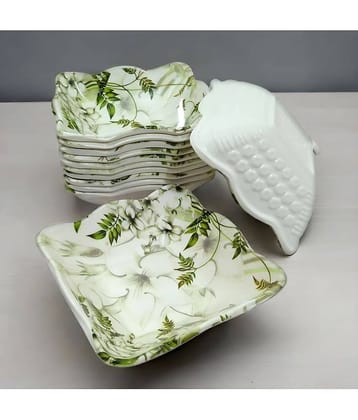 kitchrox Melamine Serving Bowls Melamine Snacks Bowl 120 mL ( Set of 12 )